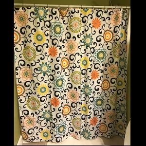 Waverly fabric shower curtain